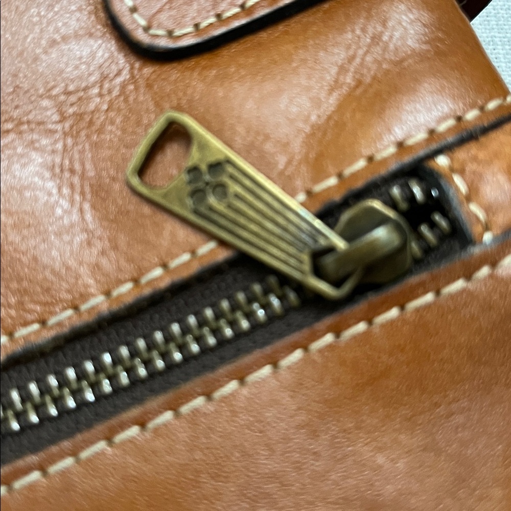PATRICIA NASH Leather  MESSENGER Bag WALLET and DUST BAG - Picture 5 of 14